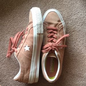 Vintage One Star pink converse sneakers